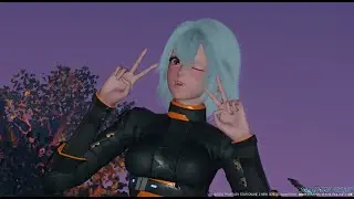 PSO2:NGS CBT2 Gameplay Hunter