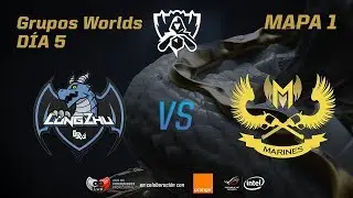GIGABYTE MARINES VS LONGZHU - GRUPOS - WORLDS 2017 - D&Iacute;A 5