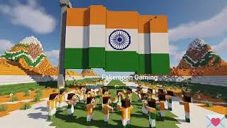 🇮🇳 Happy Republic Day in Minecraft! 🧱
