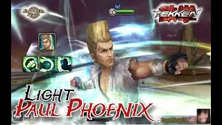 Light Paul Phoenix battles in World Arena - Tekken x Summoners War Collaboration
