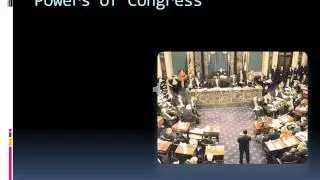 Congress PowerPoint powers