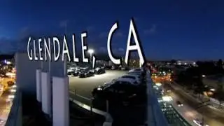 Downtown Glendale Sunset 360 Video