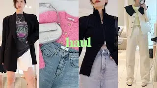 16 Spring Fashion Haul 🎾👛 Spring Fashion Haul &bull; From basic items to point items | dear.jerry