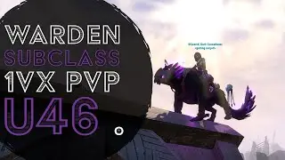 ESO - 1vX  Warden Subclass Outnumbered PvP  - u46