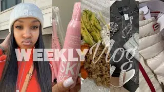 vlog! putting y'all in the gc.. new fits + trying new foods + skincare + target runs +