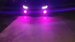 multi color led fog lights