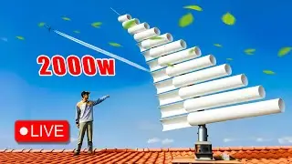 🔴LIVE: No More Bills! Get Free Heating Energy at Home with 99 Tricks from an Old Plumber