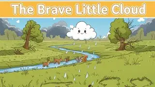 The Brave Little Cloud ☁️ | Calm Bedtime Story for Kids | Cubs Storytime