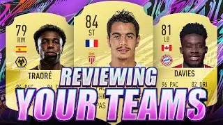 Я ОЦЕНИВАЮ ВАШИ КОМАНДЫ! СТАРТОВЫЕ СОСТАВЫ FIFA 21! #FIFA21 ULTIMATE TEAM