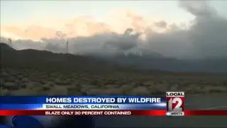 Containment up on fire that destroyed 40 homes in California