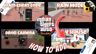 Indian Theft Aura Simulator New Update 🤯+Rain Mood Cheat code+Spawn Custom Props And All New Cheats 