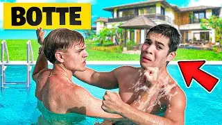 Mi Picchia Perché lo Butto in Piscina nella Villa The Booyz!