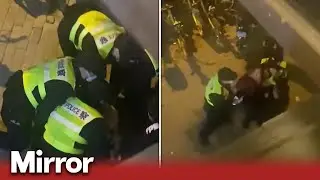 Video shows BBC journalist's arrest during Covid protest in China