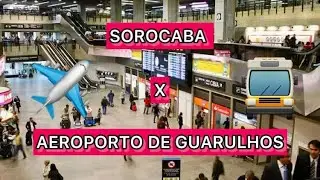 COMO IR DE SOROCABA PARA O AEROPORTO INTERNACIONAL DE GUARULHOS DE ÔNIBUS - COMETA AEROPORTO #viagem