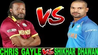 Chris Gayle Shikhar Dhawan Batting Comparison who is Best zozo information