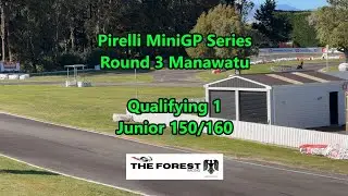 Qualifying 1 Junior 150/160cc - Manawatu - Pirelli MiniGP Race Series 2025/26 Round 3