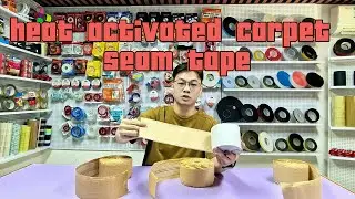 No iron carpet seam tape,outdoor carpet seaming tape,seaming tape for carpet,tape for carpet seams