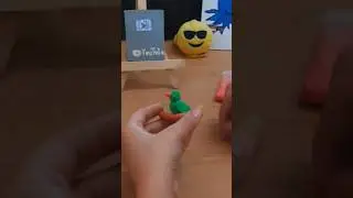 bird using super clay | parrot #youtubeshorts #shorts #diy #clayart