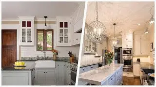 75 Kitchen With Gray Cabinets And Soapstone Countertops Design Ideas You'll Love 🟡