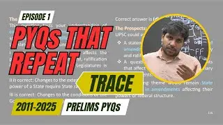 1. UPSC Prelims 15 Years PYQs - Important Topics