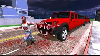 Longest Thar Car vs Franklin in Indian Bikes Driving 3d