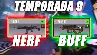 😱 LK24 NERFEADA!? BALANCE DE ARMAS T9 COD MOBILE!
