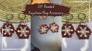 DIY Beaded Keychain | Easy Handmade Keyholder & Bag Accessory Tutorial