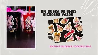 Buscando vasos chidos para la fiesta de Annya 😛🎀
