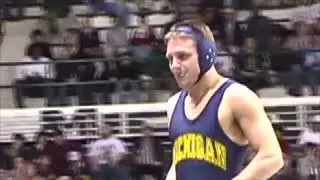 1999 2000 Michigan State vs  Michigan Wrestling behind the scenes