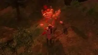 Battle against a Cheese Atronach in TES-IV: Oblivion!