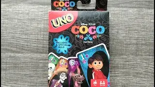 UNO Disney Pixar Coco Card Game
