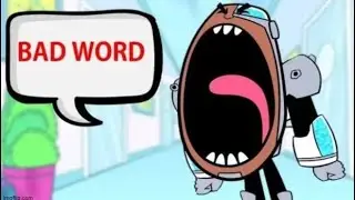 Cyborg says a bad word (NEW)