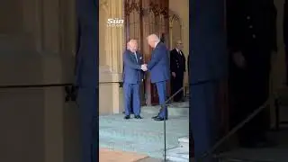 Donald Trump calls King Charles a 'great King' as he leaves Windsor