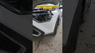 Kia Carens 2024 Projector Headlamps Installed | Kia Carens Headlight Upgrade #kiacarens2024 #shorts