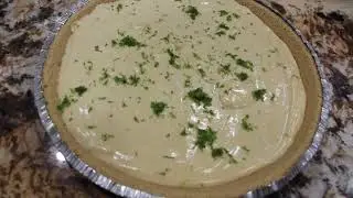 NO BAKE PIE/4 INGREDIENT KEY LIME PIE/SIMPLE AND QUICK/EPISODE 937/CHERYLS HOME COOKING