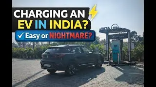 How Easy Is It to Charge an EV car in India? | Real Test | Mangalore to  Bangalore in MG ZS EV