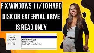 Fix Windows 11/10  Hard disk or External Drive Is Read only