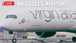 LIVE #Brussels Airport - Planespotting