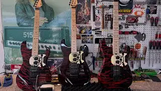 The Charvel USA/MIM and Performance Skull and Blood walk around!