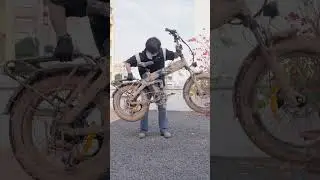 ENGWE ENGINE Pro 3.0 Muddy ASMR😍 #fattirebike #ebike #commuterebikes #engwe#engweofficial