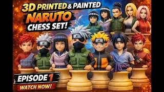 Naruto Chess set - Episode 1 Heroes