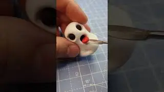 Scary Ghost 👻 Polymer Clay Halloween Short (2025)