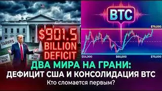 ДЕФИЦИТ США $901 МЛРД &mdash; ТАРИФЫ ТРАМПА ПРОВАЛИЛИСЬ!   БИТКОИН В РЕЖИМЕ ЖЕСТКОЙ ОБОРОНЫ $ 60&ndash;69k
