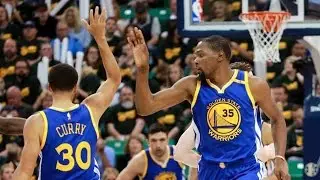Kevin Durant Flagrant! Draymond Green Technical From Bench! Warriors Jazz Game 3