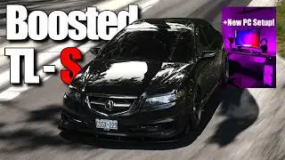 Acura TL-S с турбонаддувом тянет + Сборка моей мечты в гараже с помощью ПК