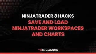 NinjaTrader: сохранение и загрузка рабочих пространств/графиков