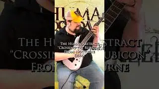 Riff of the Week 10 (The Human Abstract - Crossing the Rubicon) #guitar #cover #metal #shorts #core