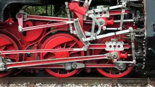 Lok 97 501, das Zahnradtriebwerk in Aktion