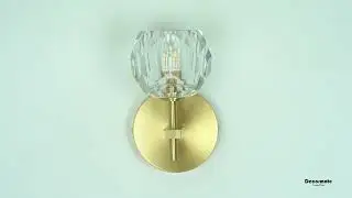 Crystal Ball Wall Lamp