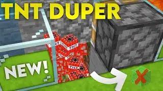 TNT DUPER for Minecraft Bedrock 1.21 || NO SLIME NEEDED